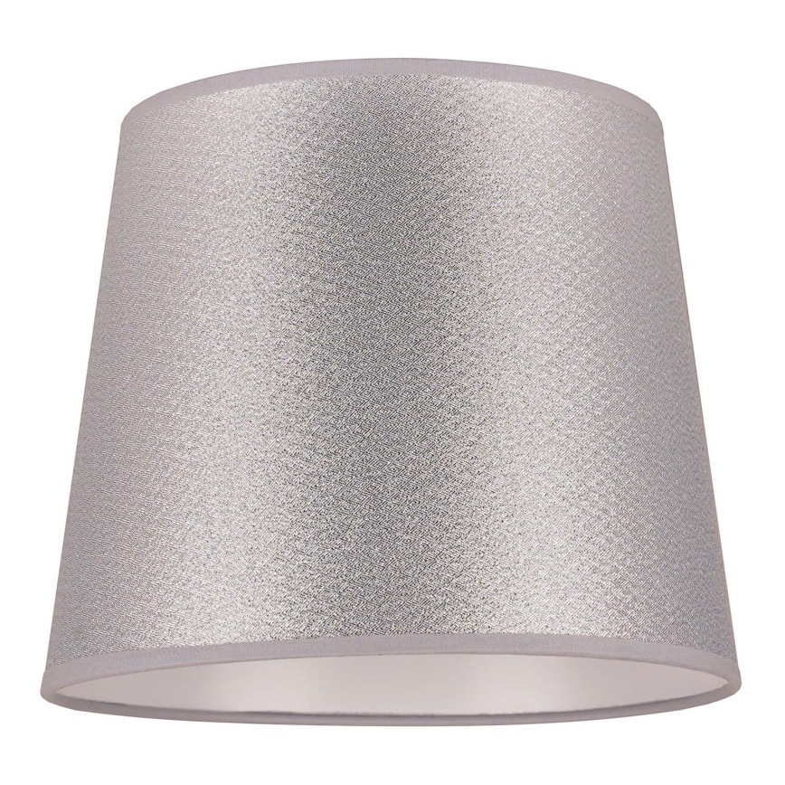 Duolla - Tienidlo k stolnej lampe CLASSIC M E27 pr. 24 cm strieborná