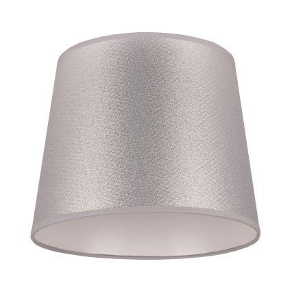 Duolla - Tienidlo k stolnej lampe CLASSIC M E27 pr. 24 cm strieborná