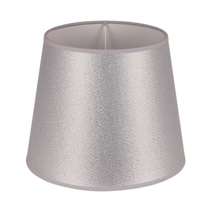 Duolla - Tienidlo k stolnej lampe CLASSIC M E27 pr. 24 cm strieborná