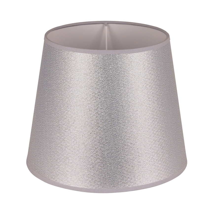 Duolla - Tienidlo k stolnej lampe CLASSIC M E27 pr. 24 cm strieborná