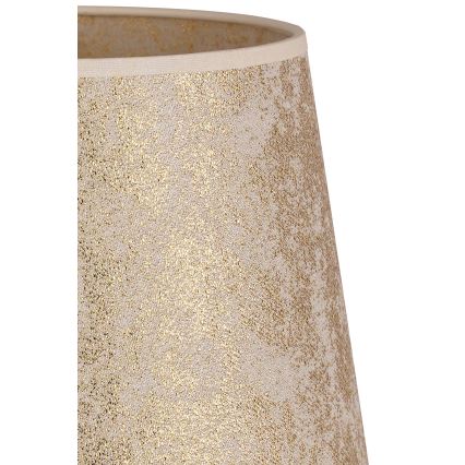 Duolla - Tienidlo k stolnej lampe CLASSIC M E27 pr. 24 cm zlatá