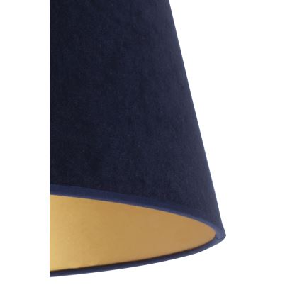 Duolla - Tienidlo k stolnej lampe CONE M E27 pr. 28 cm modrá