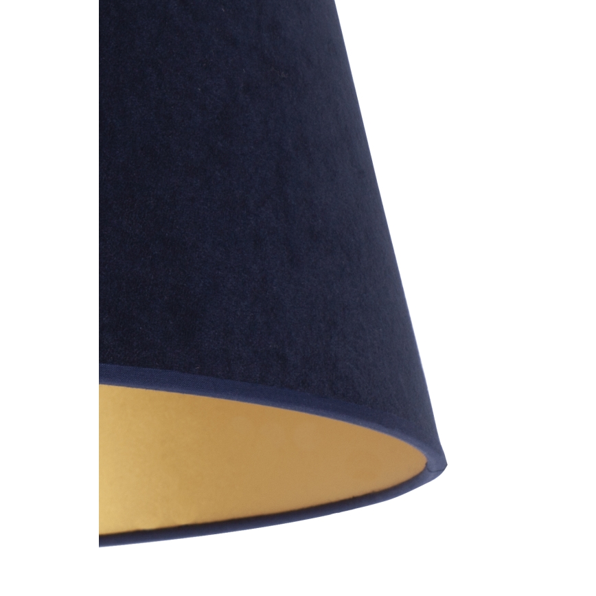 Duolla - Tienidlo k stolnej lampe CONE M E27 pr. 28 cm modrá