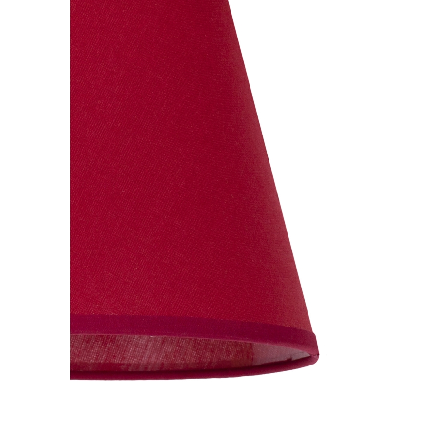 Duolla - Tienidlo k stolnej lampe SOFIA XS E14 pr. 18,5 cm červená