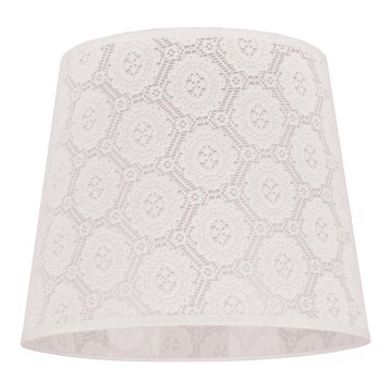 Duolla - Tienidlo k stolný lampě CLASSIC M E27 pr. 24 cm biela