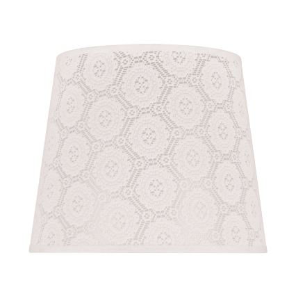 Duolla - Tienidlo k stolný lampě CLASSIC M E27 pr. 24 cm biela