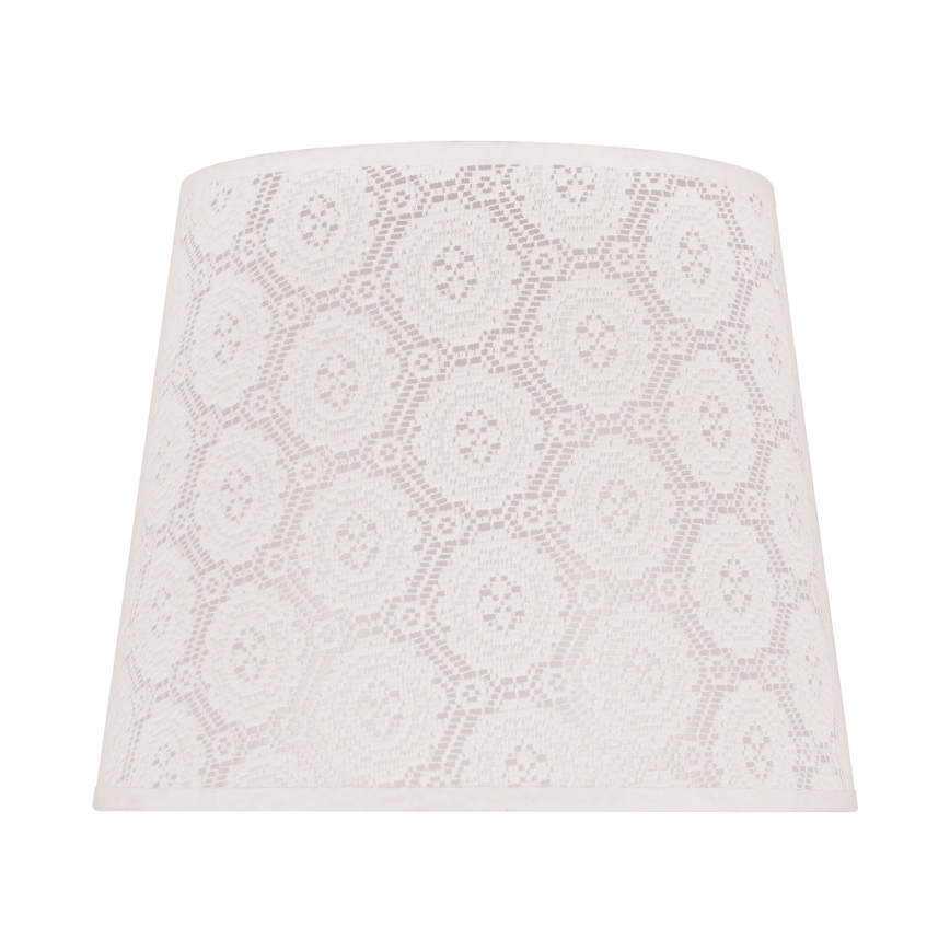 Duolla - Tienidlo k stolný lampě CLASSIC M E27 pr. 24 cm biela