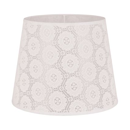 Duolla - Tienidlo k stolný lampě CLASSIC M E27 pr. 24 cm biela