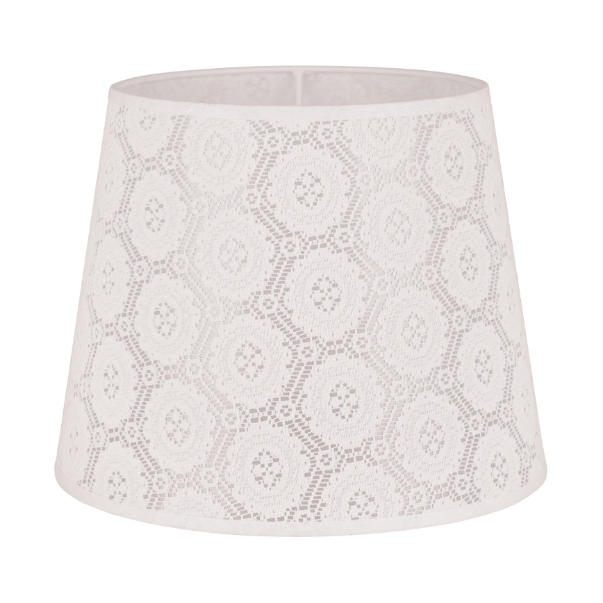 Duolla - Tienidlo k stolný lampě CLASSIC M E27 pr. 24 cm biela