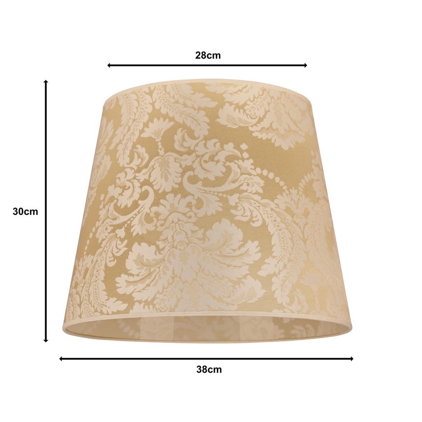 Duolla - Tienidlo univerzálna CLASSIC L E27 pr. 38 cm zlatá