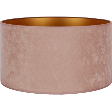 Duolla - Tienidlo univerzálne VELVET E27 pr. 35 cm ružová/zlatá