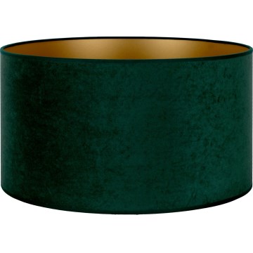 Duolla - Tienidlo univerzálne VELVET E27 pr. 35 cm zelená/zlatá