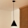 Duolla - Závesný luster IRONLINE 1×G9/3W/230V, priemer 25 cm, čierny