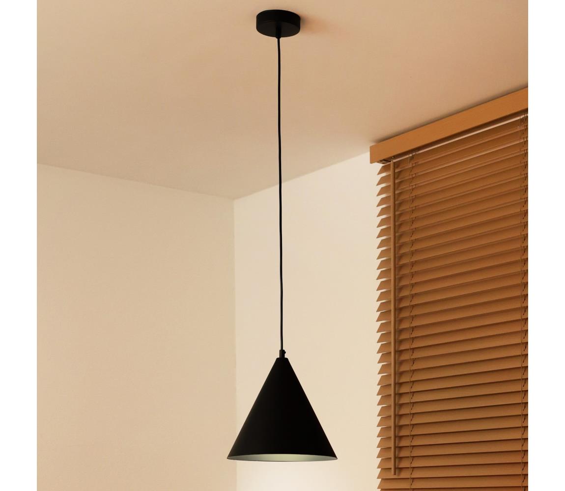 - Závesný luster IRONLINE 1×G9/3W/230V, priemer 25 cm, čierny 70613
