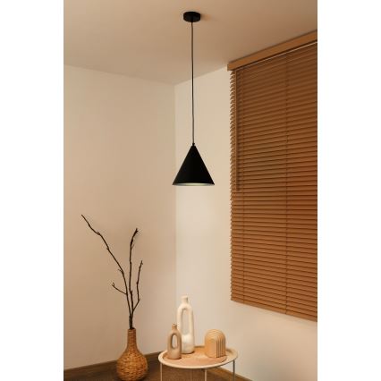 Duolla - Závesný luster IRONLINE 1×G9/3W/230V, priemer 25 cm, čierny