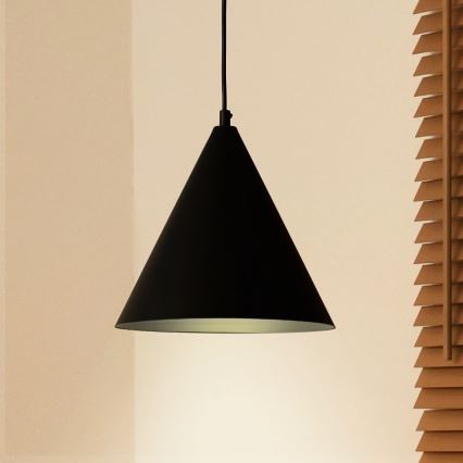 Duolla - Závesný luster IRONLINE 1×G9/3W/230V, priemer 25 cm, čierny