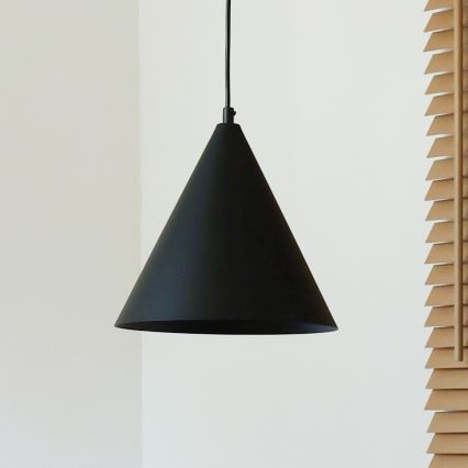 Duolla - Závesný luster IRONLINE 1×G9/3W/230V, priemer 25 cm, čierny