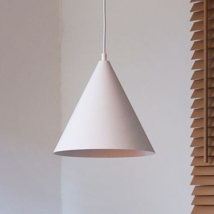 Duolla - Závesný luster na lanku IRONLINE 1xG9/3W/230V, pr. 25 cm, biela