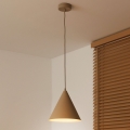 Duolla - Závesný luster na lanku IRONLINE 1xG9/3W/230V priemer 25 cm béžový