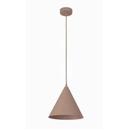 Duolla - Závesný luster na lanku IRONLINE 1xG9/3W/230V priemer 25 cm béžový