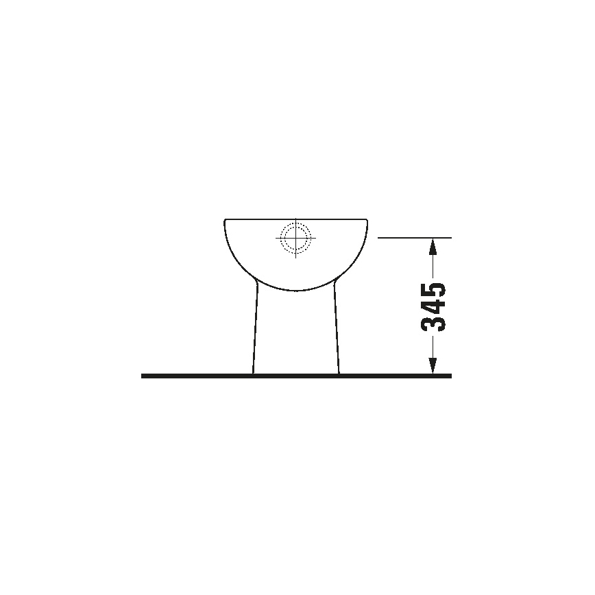 Duravit 21100100002 - Voľne stojace WC D-CODE keramika/lesklá biela