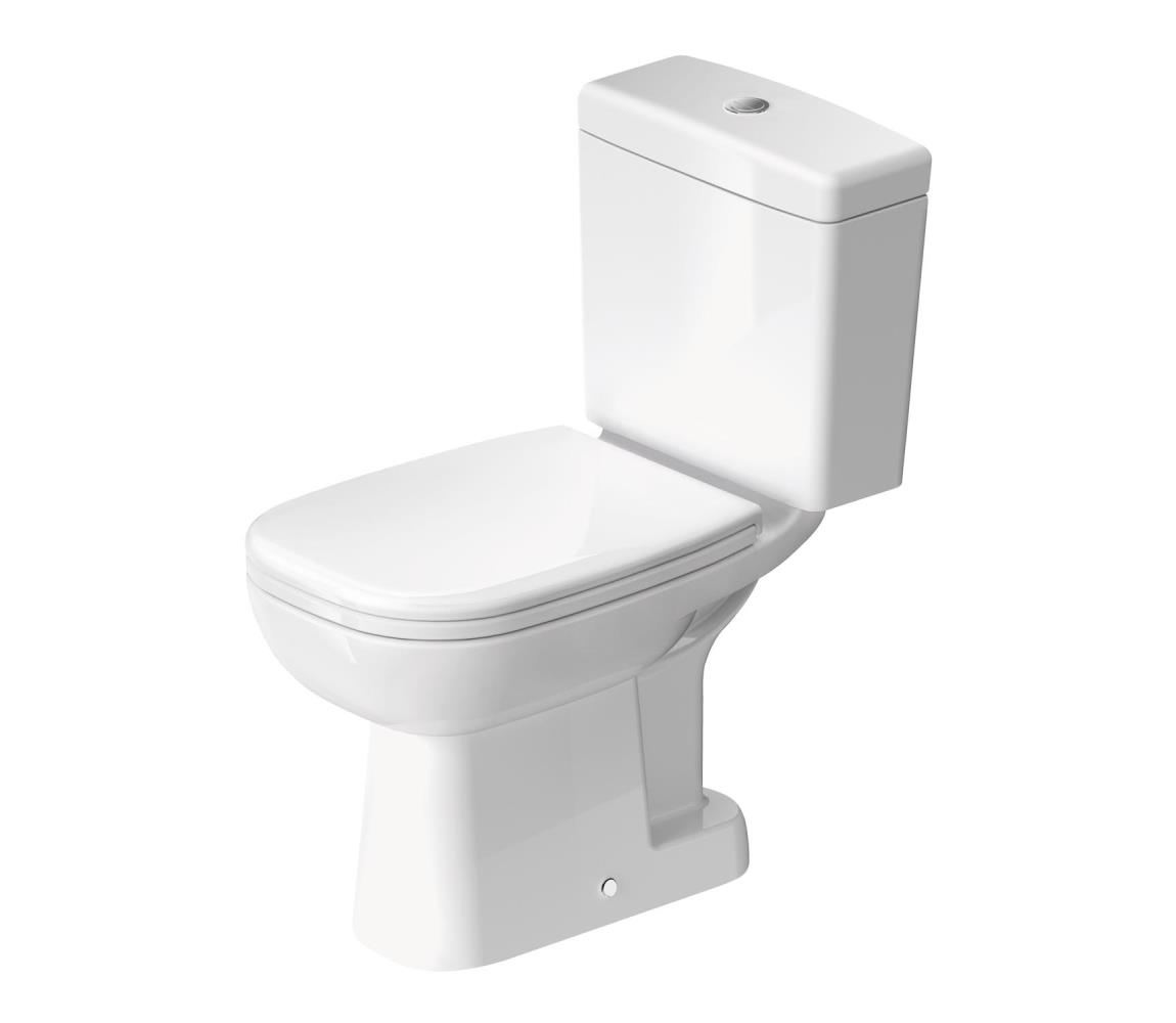 Duravit 21110100002 - Kombinované WC D-CODE keramika/lesklá biela 21110100002