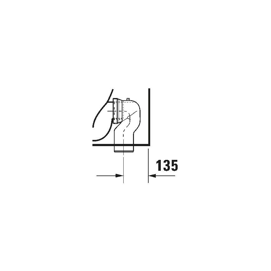 Duravit 21150900002 - Podlahové WC D-CODE keramika/lesklá biela