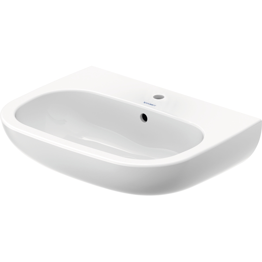 Duravit 23106000002 - Závesné umývadlo D-CODE 60x46 cm keramika/lesklá biela