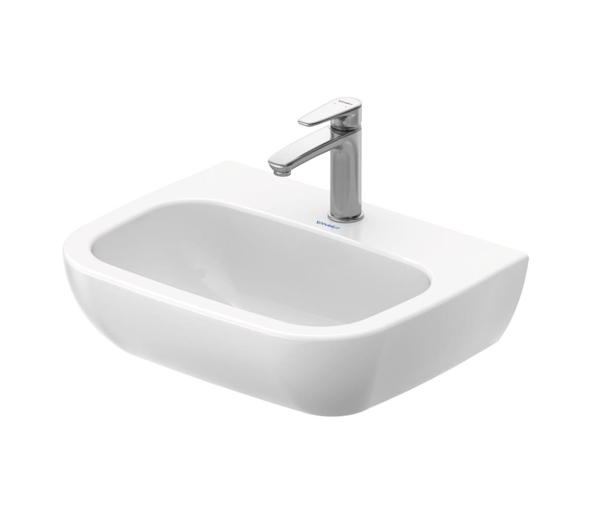 Duravit 23115500002 - Závesné umývadlo D-CODE 55x43 cm keramika/lesklá biela 23115500002