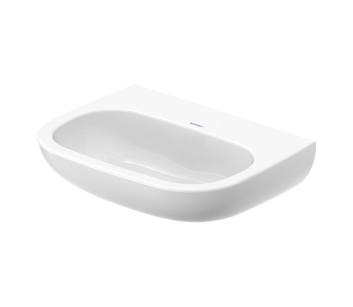 Duravit 23116000702 - Závesné umývadlo D-CODE 60x46 cm keramika/lesklá biela 23116000702