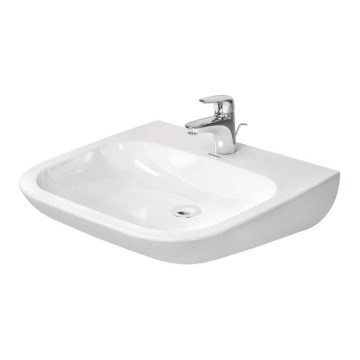 Duravit 23136000002 - Závesné umývadlo D-CODE 60x55 cm keramika/lesklá biela