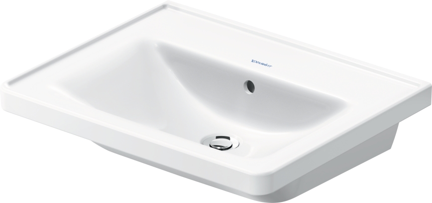 Duravit 2367600060 - Závesné umývadlo D-NEO 60x48 cm keramika/lesklá biela