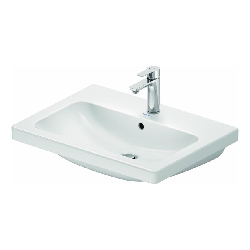 Duravit 23996500002 - Závesné umývadlo D-CODE 65x48 cm keramika/lesklá biela