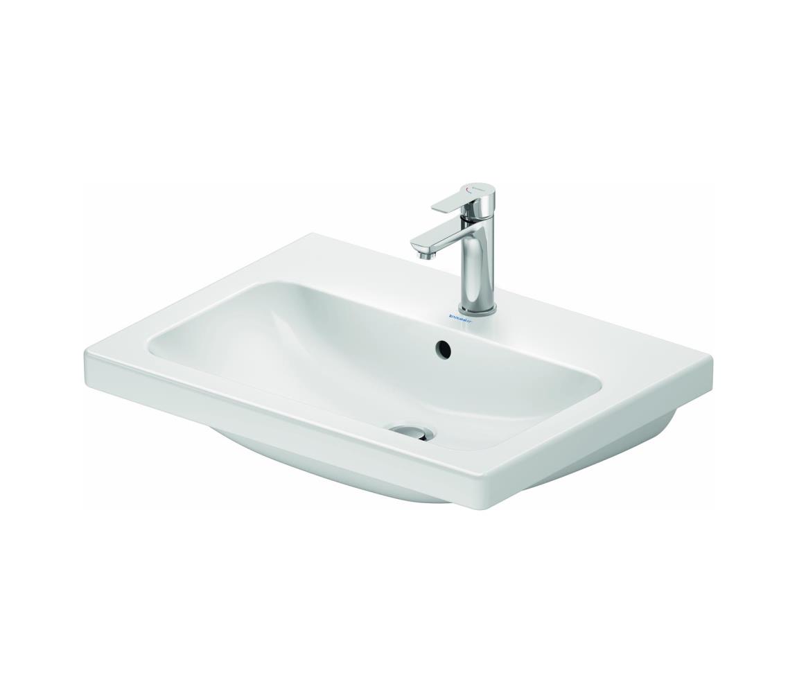 Duravit 23996500002 - Závesné umývadlo D-CODE 65x48 cm keramika/lesklá biela 23996500002
