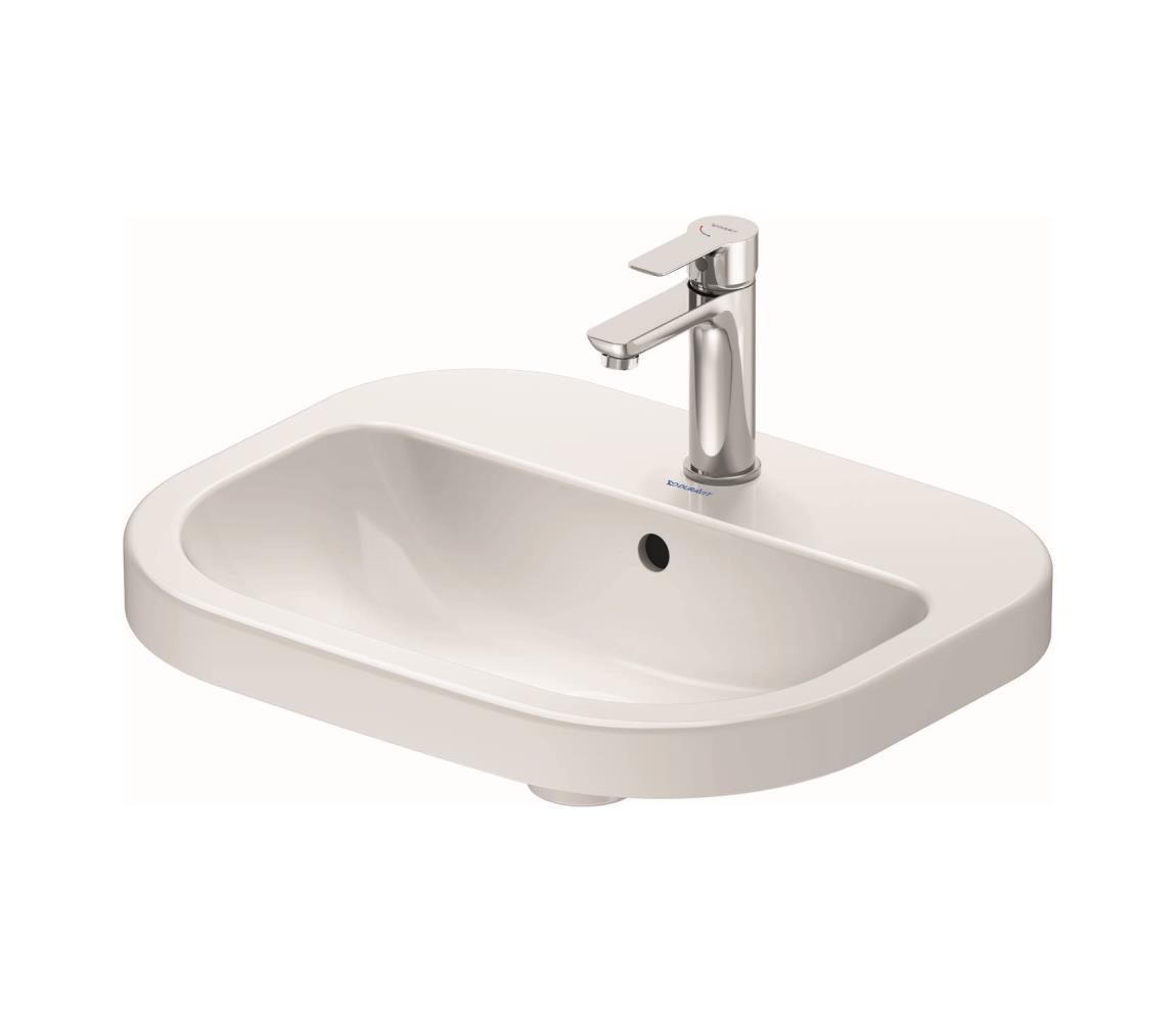 Duravit 24025500002 - Závesné umývadlo D-CODE 55x44 cm keramika/lesklá biela 24025500002