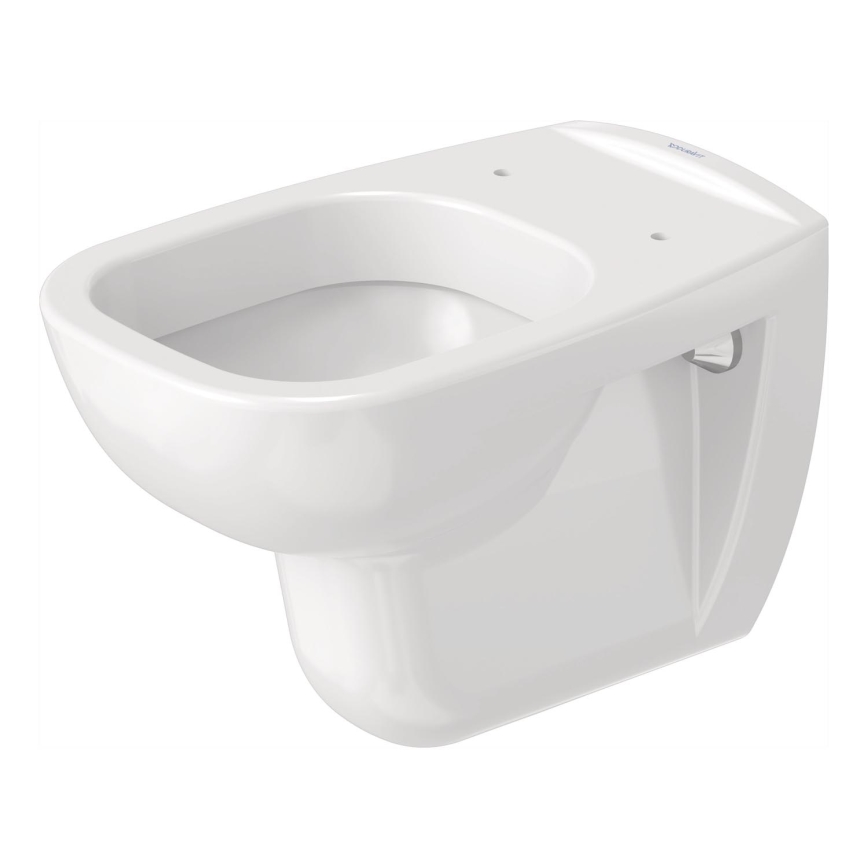 Duravit 25350900002 - Závesné WC D-CODE, keramika, lesklá biela