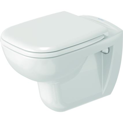 Duravit 25350900002 - Závesné WC D-CODE, keramika, lesklá biela
