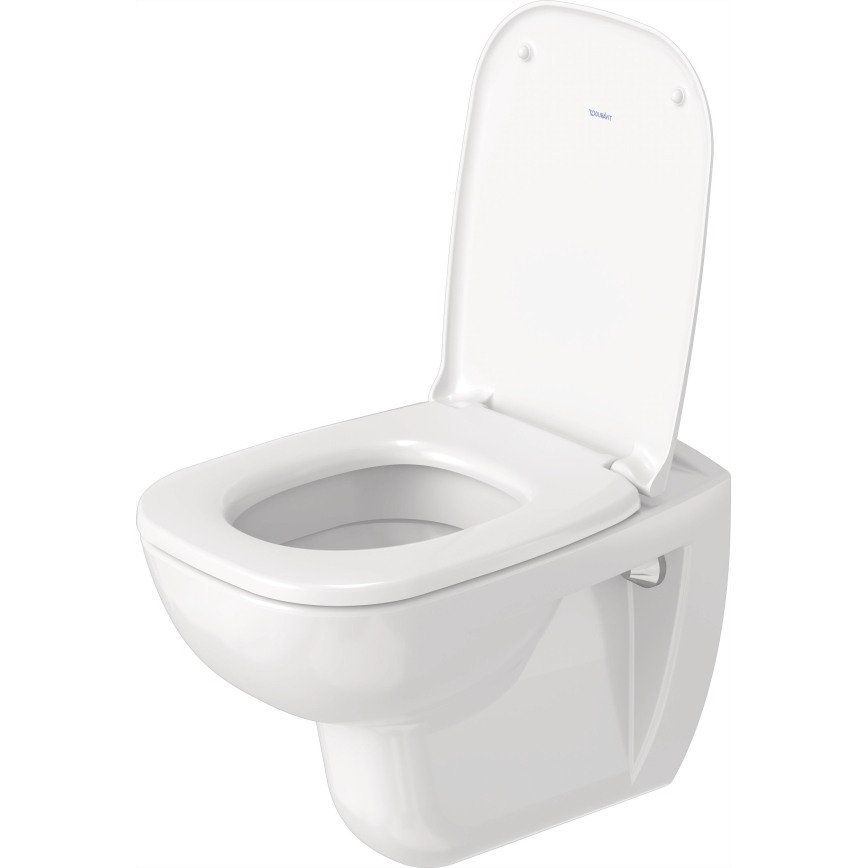 Duravit 25350900002 - Závesné WC D-CODE, keramika, lesklá biela