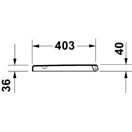 Duravit 28310000 - WC sedátko D-CODE 37,4x42 cm biela