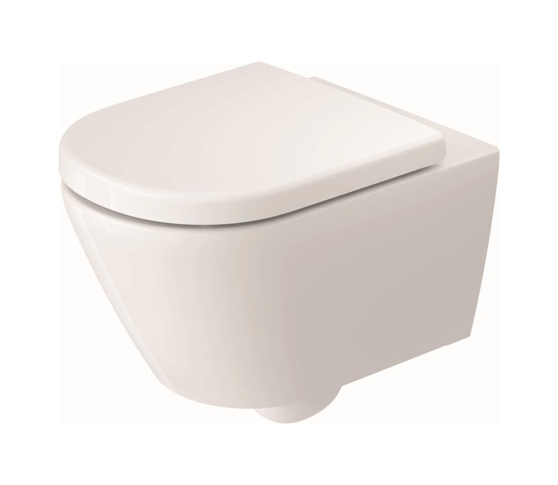 Duravit 29030900212 - Závesné WC Rimless D-CODE keramika/lesklá biela 29030900212