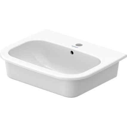 Duravit 337540000 - Zapustené umývadlo D-CODE 54,5x43,5 cm keramika/lesklá biela