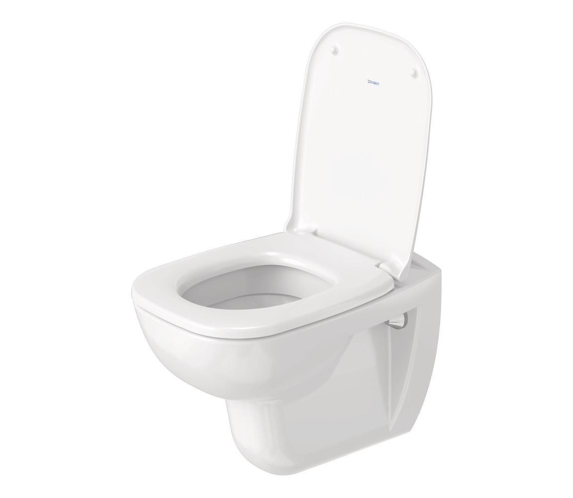 Duravit 45350900A1 - Závesné WC s sedátkom D-CODE keramika/lesklá biela 45350900A1