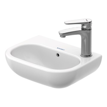 Duravit 7053600082 - Závesné umývadlo D-CODE 36x27 cm keramika/lesklá biela