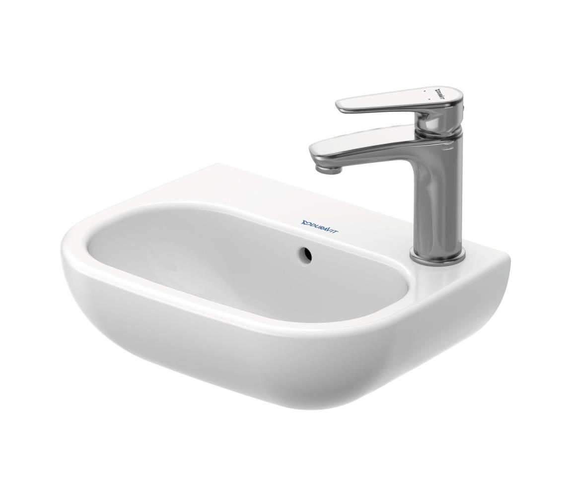 Duravit 7053600082 - Závesné umývadlo D-CODE 36x27 cm keramika/lesklá biela 07053600082