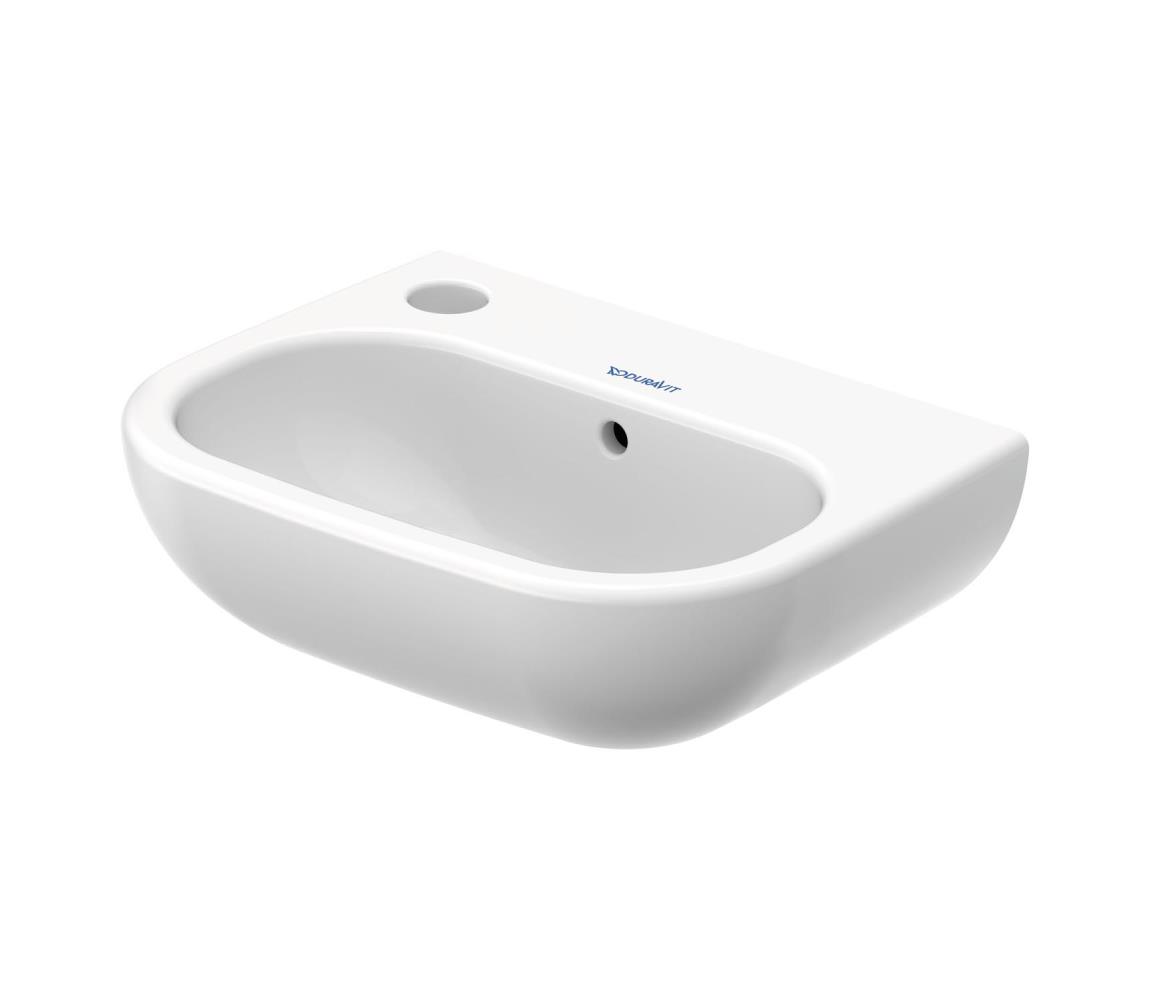 Duravit 7053600092 - Závesné umývadlo D-CODE 36x27 cm keramika/lesklá biela 07053600092