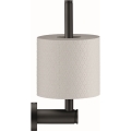 Duravit 99154600 - Držiak toaletného papiera D-CODE matná čierna