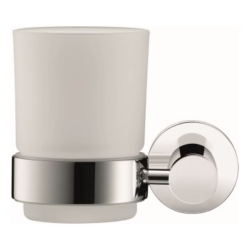 Duravit 99191000 - Nástenný držiak na zubné kefky D-CODE ľavý, lesklý chróm