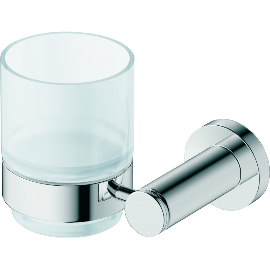 Duravit 99191000 - Nástenný držiak na zubné kefky D-CODE ľavý, lesklý chróm