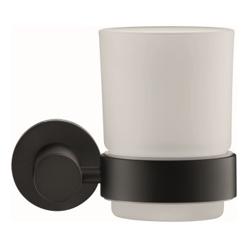 Duravit 99204600 - Nástenný držiak na zubné kefky D-CODE, pravý, matná čierna