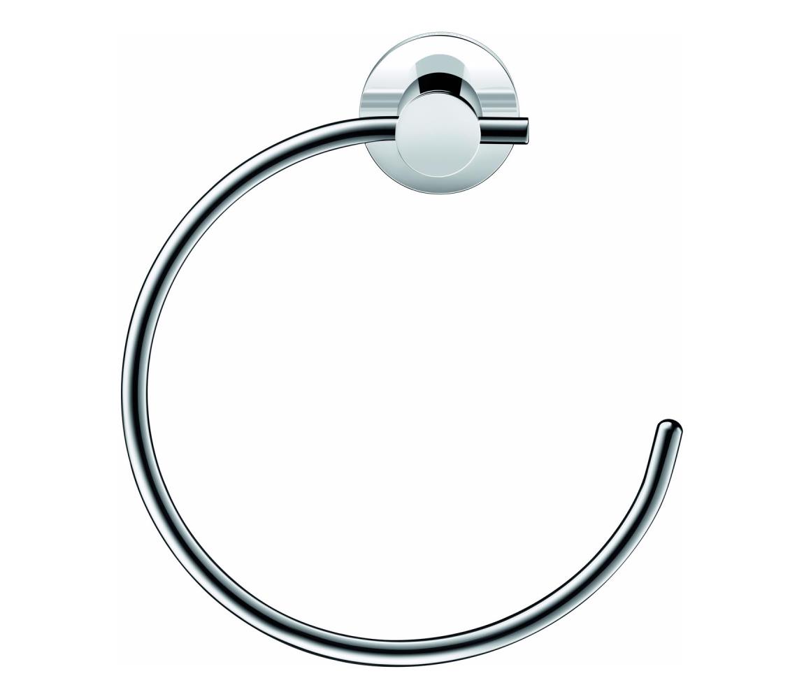 Duravit 99211000 - Nástenný vešiak na uteráky D-CODE lesklý chróm 0099211000
